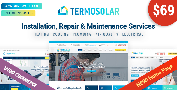 Termosolar - Maintenance Services WordPress Theme Logo